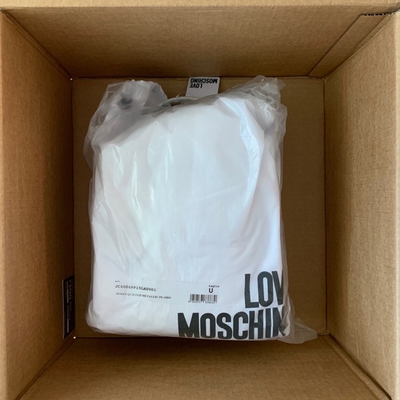 “HOST PICK”Love Moschino Metallic Faux Leather Bag - Picture 5 of 6